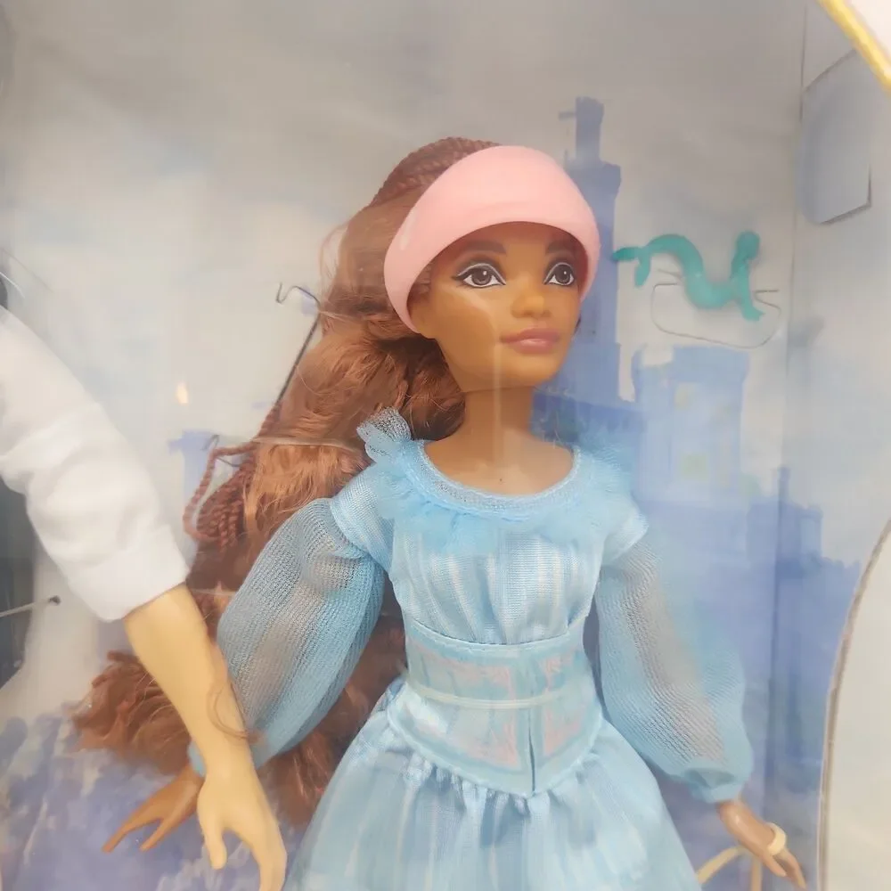Doll Disney The Little Mermaid Ariel & Prince Eric Set Mattel Movie HLX14 NEW
